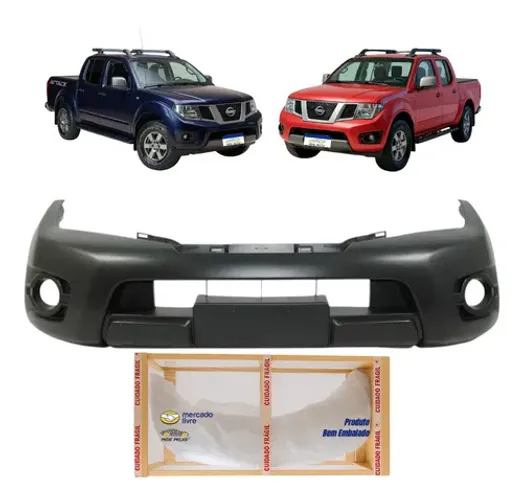 Parachoque Nissan Frontier 2013 2014 2015 2016 Preto