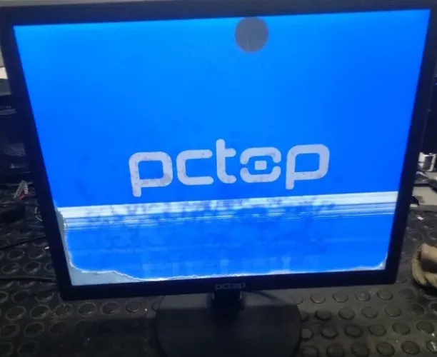 monitor 17pol hdmi, retirada de peças