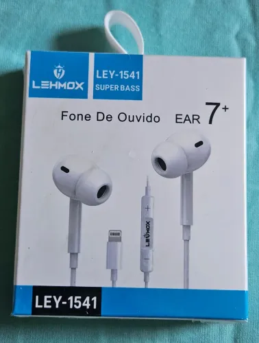 Fone de Ouvido Earphone LEHMOX LEY-1541 Super Bass