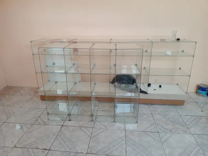 Vitrine de Vidro para Loja