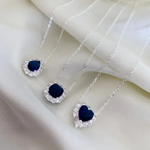 Dia Das Mães Presente Perfeito Prata 925 Com Preda Azul