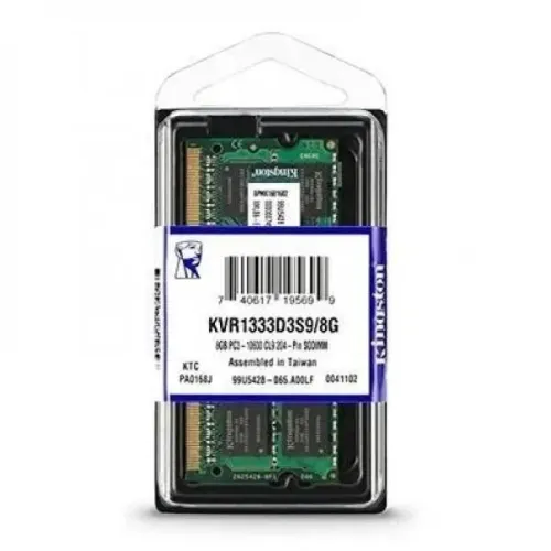 Memória Notebook Kingston 8.0GB DDR3 1333MHz (NOVO)