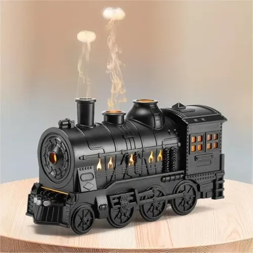 Umidificador de Ar e Aromatizador Locomotiva OIH-6518 - 300ml Névoa 30ml/h Bivolt USB Novo