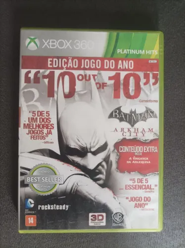 Batman Arkham city Original 2 Disco Originais 