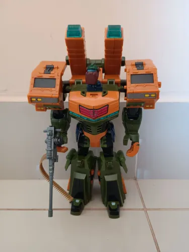 Boneco roadbuster ultra magnus Transformers animated custom hasbro