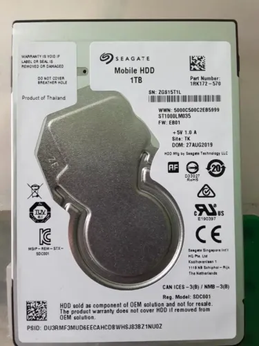 HD de 1 tera e 500gb, instalo no seu xbox ou ps4