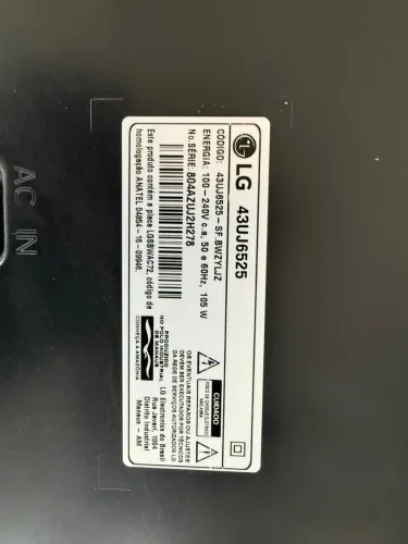 Smartv 43 LG Leia o anúncio
