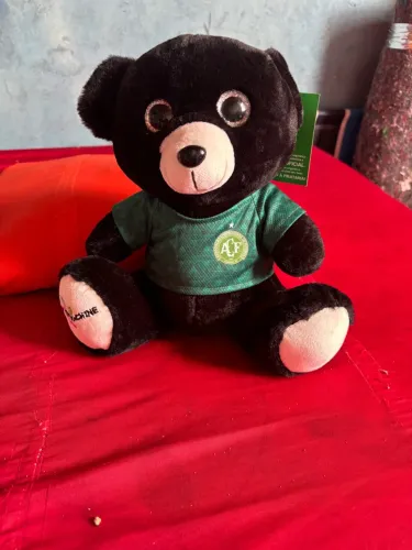 Vendo urso pelúcia novo br machine original