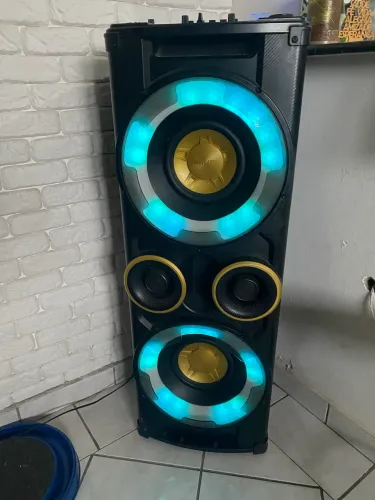 Caixa top das tops Philips nx5 500 rms muito forte ,troco por jbl