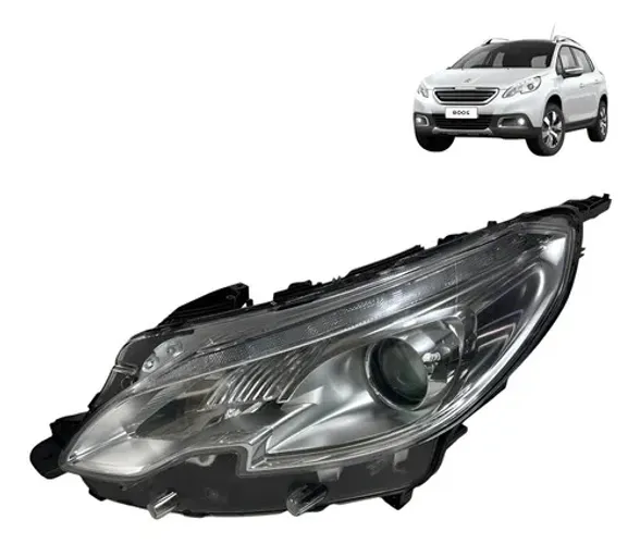 Farol Peugeot 2008 Esquerdo 2015 2016 2017 A 2021 Original Esquerdo/motorista