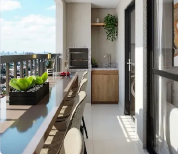 (HS) Apartamento 2 e 3 quartos em condomínio clube e varanda gourmet 