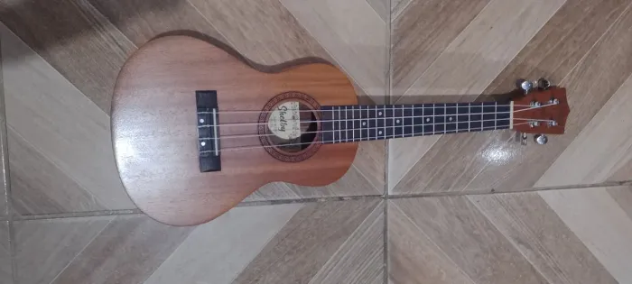 Ukulele elétrico completo