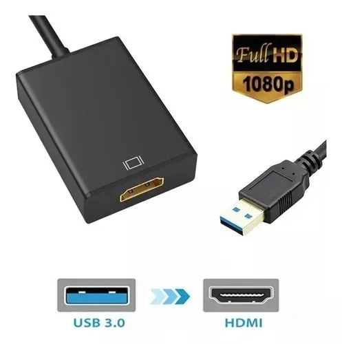 Conversor USB para HDMi - Extensor de Tela ou 2º Monitor