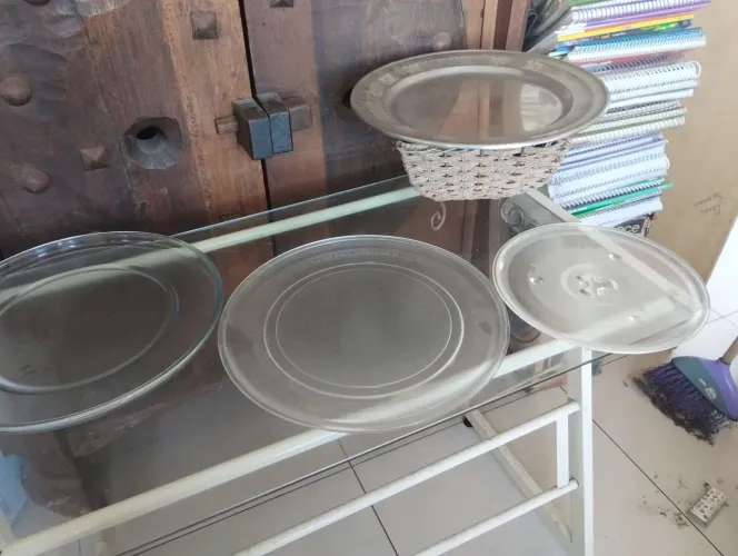 Prato microondas grande 36 cm 