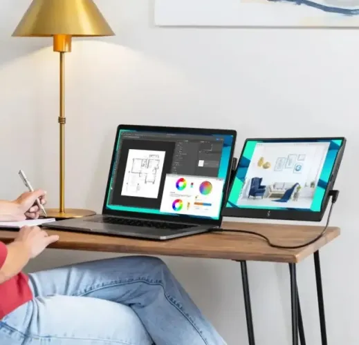 Surface Laptop 3 + Monitor Lateral SideTrak - Setup Premium!