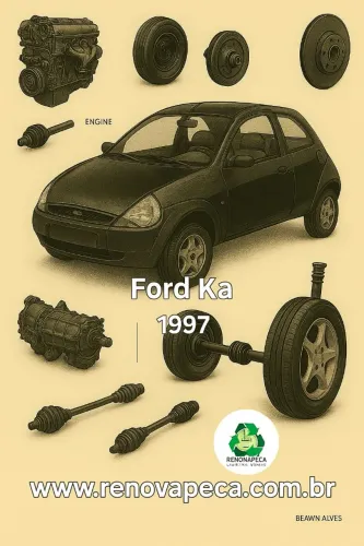 Sucata Ford Ka 1.0 1997 a 2001 para Peças 