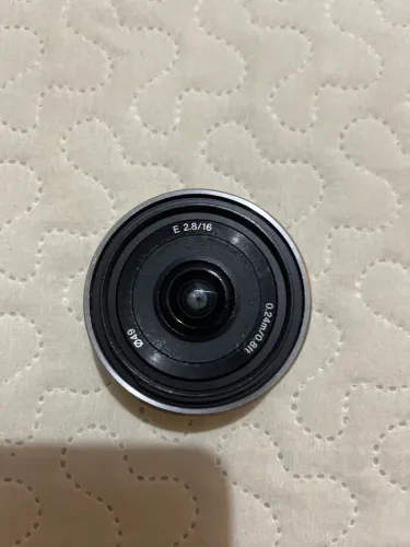 Lente sony 16mm 2.8 