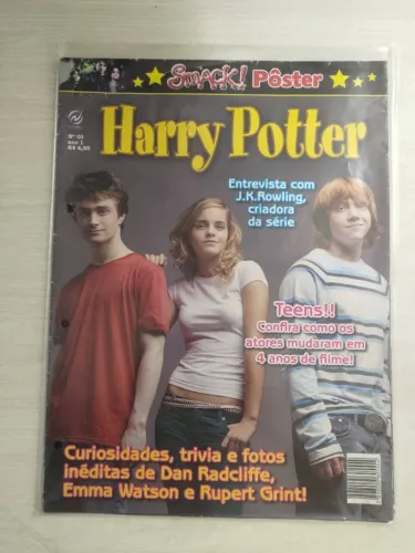 Revistas e posteres harry potter