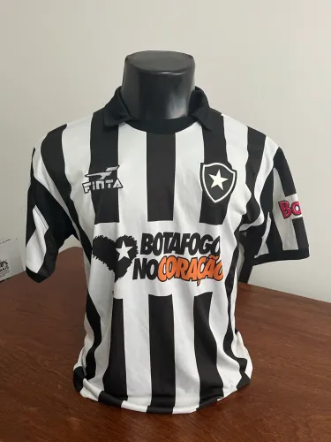 Camisa Rara Botafogo Finta 2003 Bobs Botafogo no Coração Tamanho G