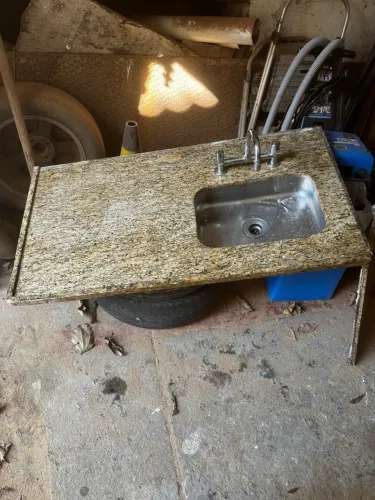 Pia granito cozinha