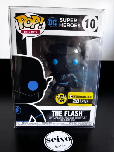 Funko Pop The Flash 10 Sillhouete GITD Exclusivo