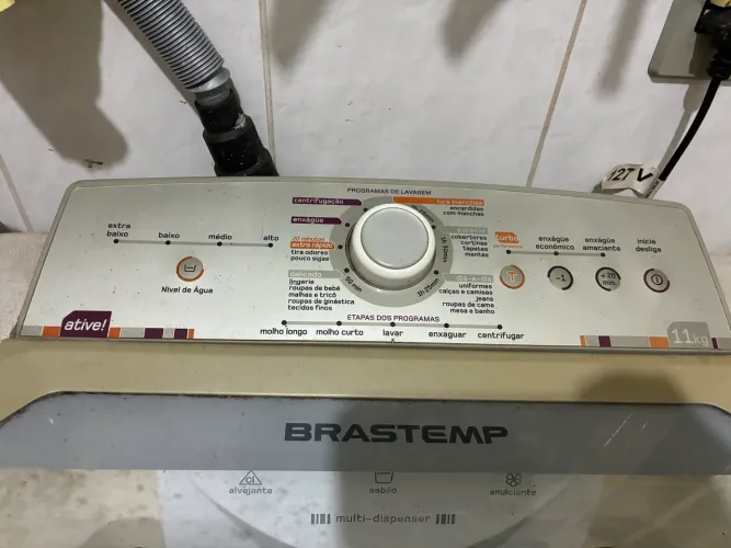 Máquina de lavar Brastemp Active 11kg