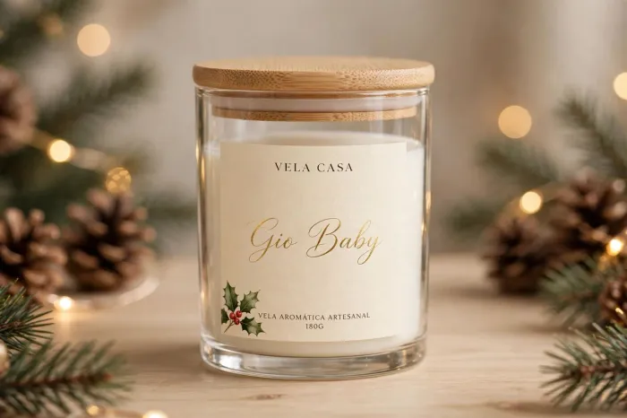 Vela Aromática Artesanal 