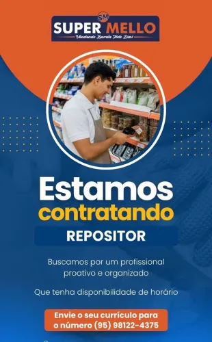 Vaga para Repositor