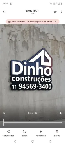 Dinho construções