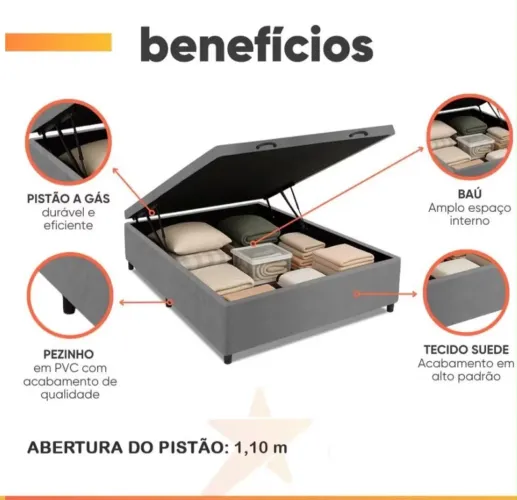 Vendo base baú