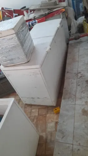 Fábrica de gelo saborizado