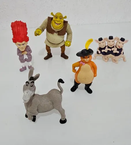 Coleção Shrek McDonald's Kit Personagens