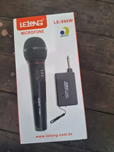 Microfone Lelong (Opções de Com & Sem Fio)