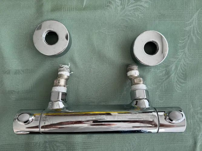 Misturador Termostático Hansgrohe Ecostat Original | Instalado e Nunca Utilizado