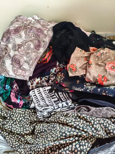 Lote de Roupas Usadas Femininas 35 Peças Tam G/GG