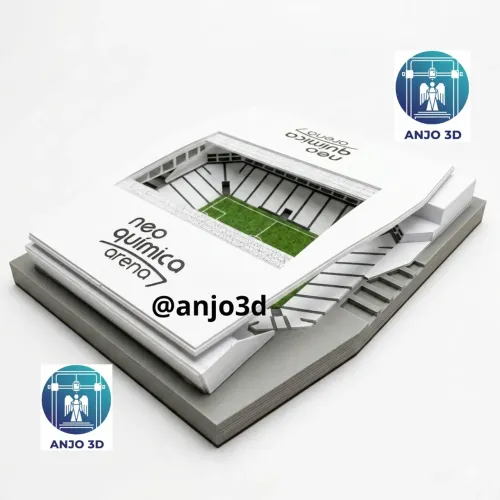 Maquete Estádio Arena Neo Quimica - Corinthians