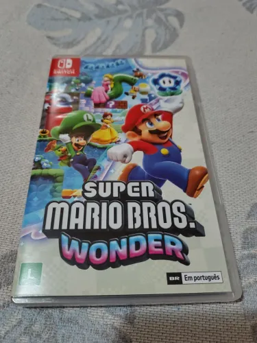 Mário Wonder jogo Nintendo Switch 