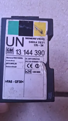 Módulo imobilizador do corsa