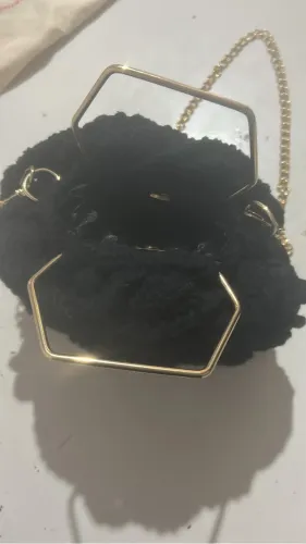 Bolsa feminina de crochê 