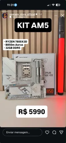 Kit AM5 7800X3D
