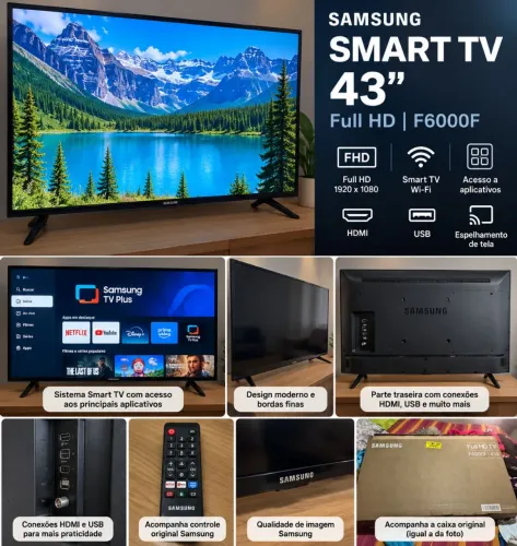 Vendo smart tv nova na caixa