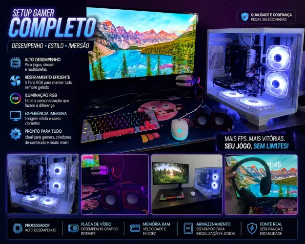Vendo pc gamer completo
