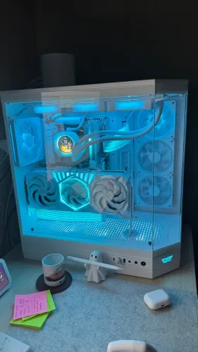 PC Gamer High-End RTX 5080 HOF | Ryzen 9 9900X | 64GB DDR5 | White Build