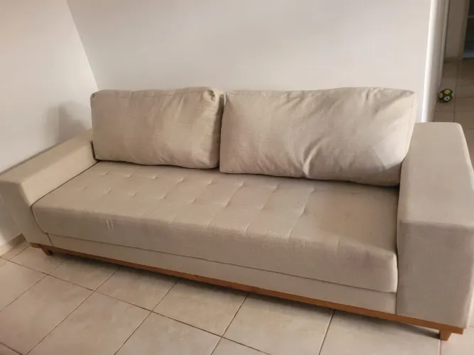 Sofá living linho berge
