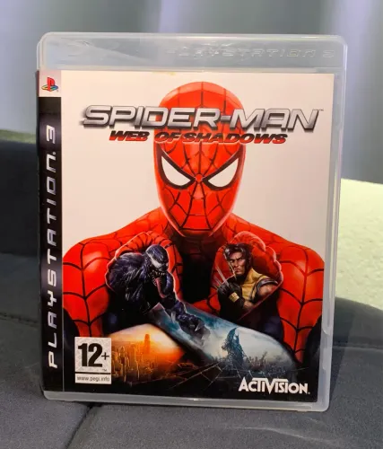 Jogo Spider Man Web of Shadows PS3