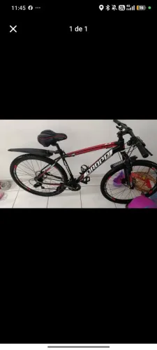 vendo bicicleta semi nova