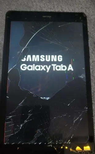 Tablet Samsung com defeito