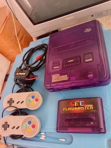 Super Nintendo carcaça nova completo 