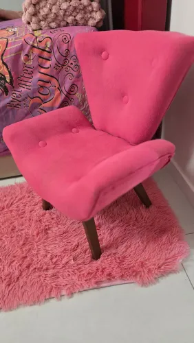 Poltrona Infantil Rosa