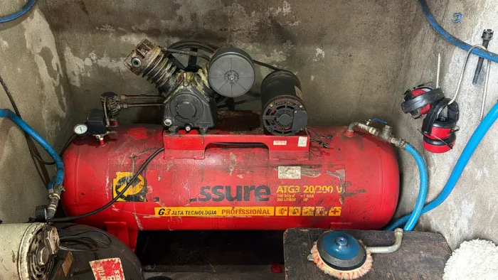 Compressor de ar industrial